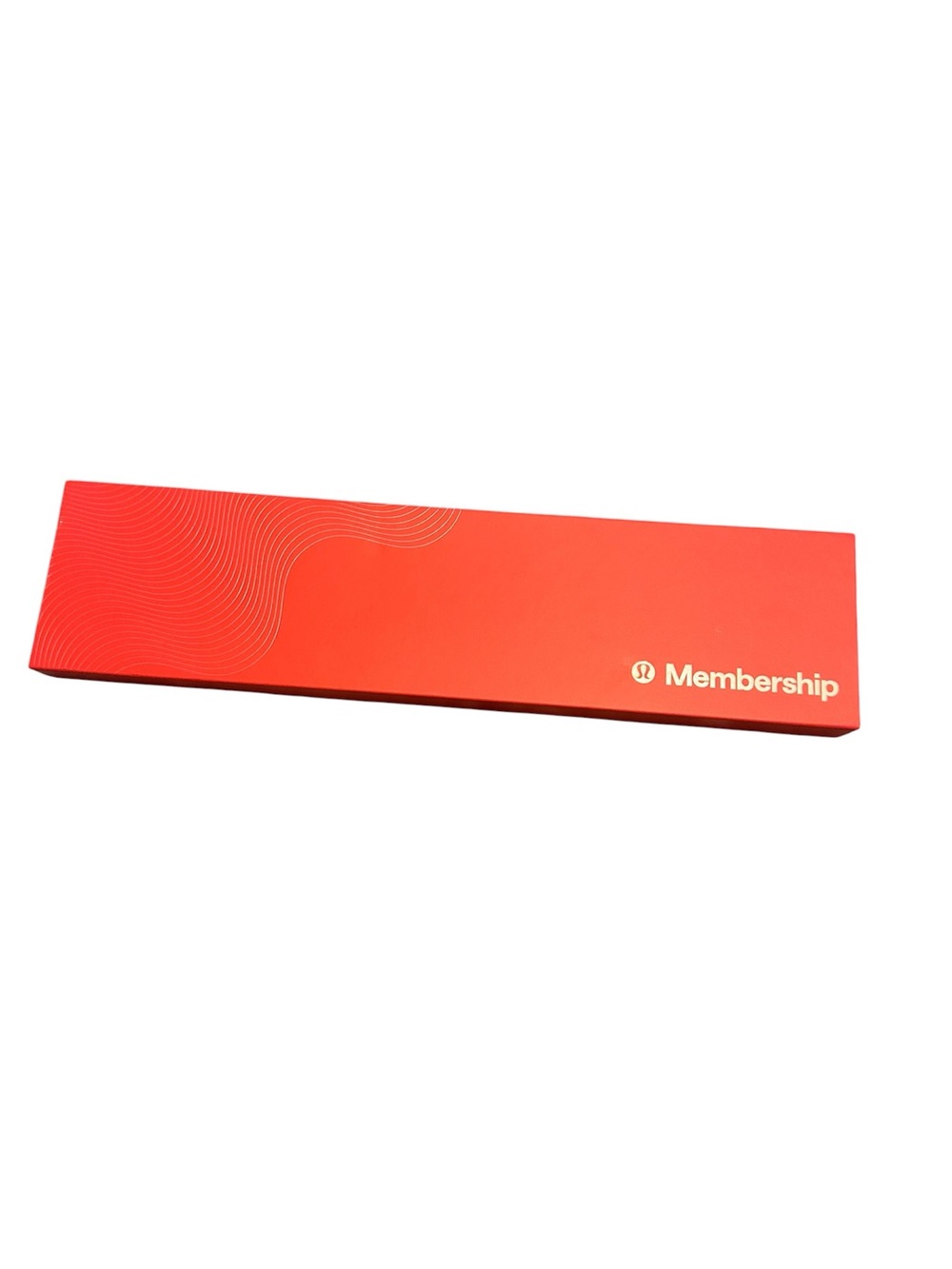 lululemonš Red Membership Keychain W/Box - Picture 3 of 3